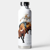 Bouteille D'eau Ce n'est pas mon premier RODEO : Bull rider (Droite)
