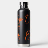 Bouteille D'eau Ce n'est tout simplement pas orange si ça ne fait  (Droite)