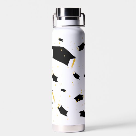 Bouteille D'eau Célébration du diplôme (Arrière)