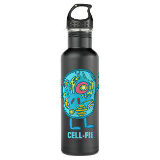 Bouteille D'eau Cell Fie Funny Cell Selfie Science Biology Teacher