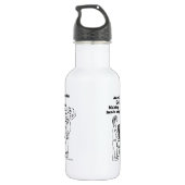 Bouteille D'eau Cello fait exploser des zombies (Dos)