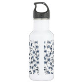 Bouteille D'eau Cellules bleues, Cloches, Bellflowers (Dos)