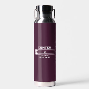 Bouteille D'eau Centre de l'univers musical Alto Clef Plum