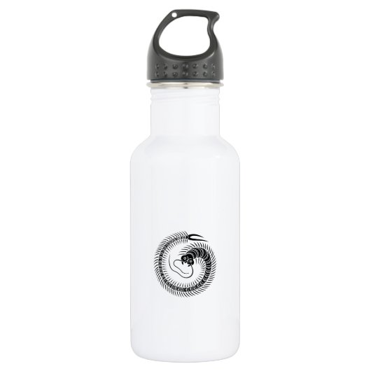 Bouteille D'eau Cercle de mille-pattes (Devant)