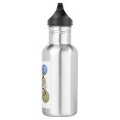 Bouteille D'eau Cercles à motifs contemporains (Droite)