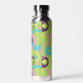 Bouteille D'eau Cercles verts funky (Plage)