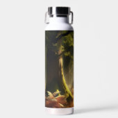 Bouteille D'eau Cerf dans la forêt matinale (Avant)