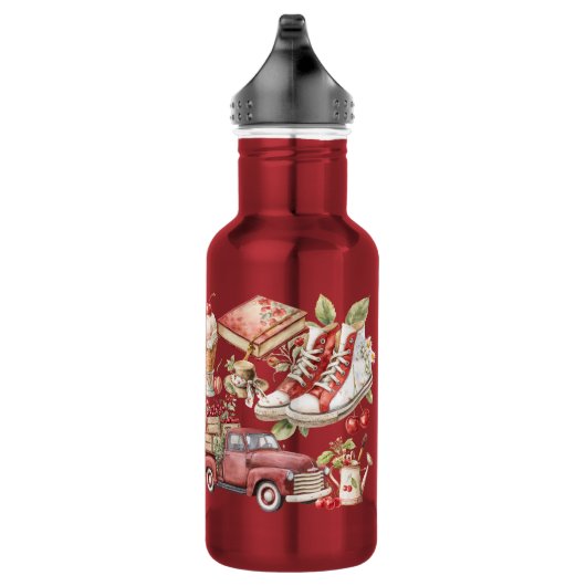 Bouteille D'eau Cerises Douces d'Été (Droite)