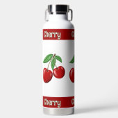 Bouteille D'eau Cerises rouges personnalisées (Avant)