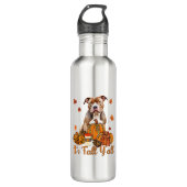 Bouteille D'eau C'est Chute Y'all Pitbull Chien Chute Écharpe Auto (Devant)