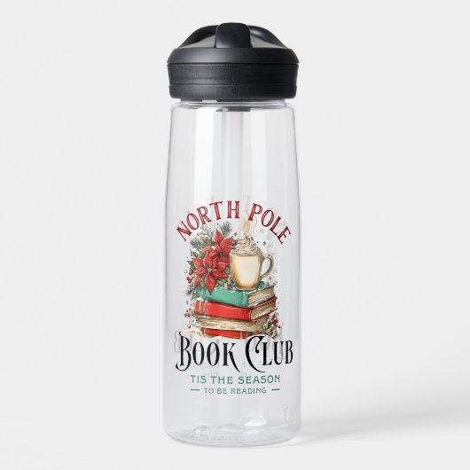 Bouteille D'eau 'C'est la saison à lire (Avant)