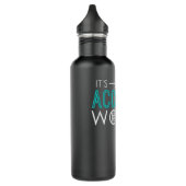 Bouteille D'eau C'est le monde des provisions Drôle Comptabilité e (Gauche)