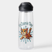 Bouteille D'eau C'est le temps de Zoomie le chat roux (Arrière)