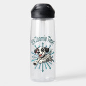 Bouteille D'eau C'est l'heure des Zoomies Dalmatien (Arrière)