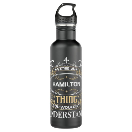 Bouteille D'eau C'est une chose Hamilton que vous ne comprendriez  (Devant)