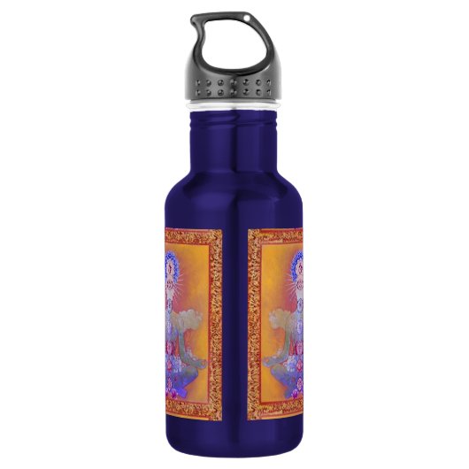 Bouteille d'eau CHAKRA SYSTEM (Dos)