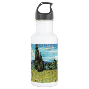 Bouteille D'eau Champ de blé vert Vincent van Gogh