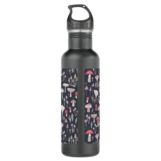 Bouteille D'eau Champignons des Toadstool de champignons (Dos)