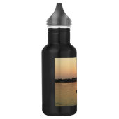 Bouteille D'eau Chao Phraya River Sunset ... Ayutthaya, Thaïlande (Gauche)