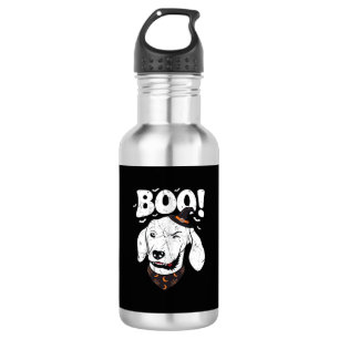 Bouteille D'eau Chapeau de sorcière pour chien Halloween Boo Chauv