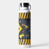 Bouteille D'eau Chariots de construction École de machinerie lourd (Arrière)