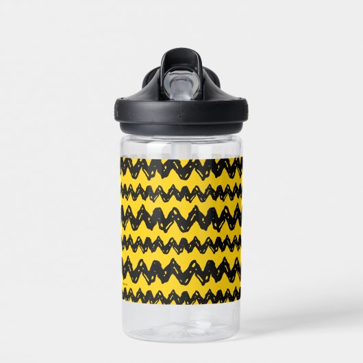 Bouteille D'eau Charlie Brown Zig Zag Motif (Avant)