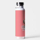 Bouteille D'eau Charmante Cute Capybara avec Orange (Plage)