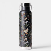 Bouteille D'eau Chasse au lapin de canard Goose Feuilles d'automne (Arrière)