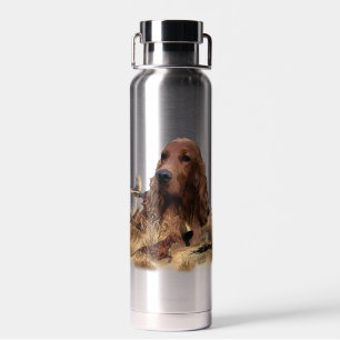 Bouteille D'eau Chasse de Setter irlandais faisan, Art