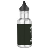 Bouteille D'eau Chasse drôle, cadeau humoristique d'énonciation de (Gauche)