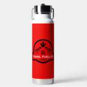 Bouteille D'eau Chasseur de fossiles paléontologue (Salle de sport)