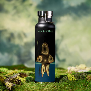 Bouteille D'eau Chasseur inuit fractal