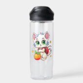 Bouteille D'eau Chat allant à l'école - École de chat-85241 (Arrière)
