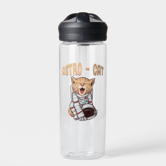 Bouteille D'eau Chat Astro (Extérieur)