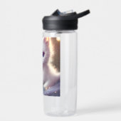 Bouteille D'eau Chat blanc bouffé d'Imaginaire (Gauche)