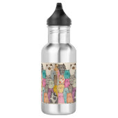 Bouteille D'eau Chat! Chat! Chat! (Droite)