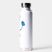 Bouteille D'eau Chat dans la Loi sur l'équilibre Casquette (Gauche)