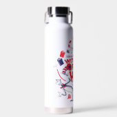 Bouteille D'eau Chat dans le Casquette| Il était parti avec un pou (Avant)