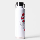 Bouteille D'eau Chat dans le Casquette | Je Connais De Nouveaux Tr (Avant)