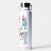 Bouteille D'eau Chat dans le Casquette | Regarde-moi (Arrière)