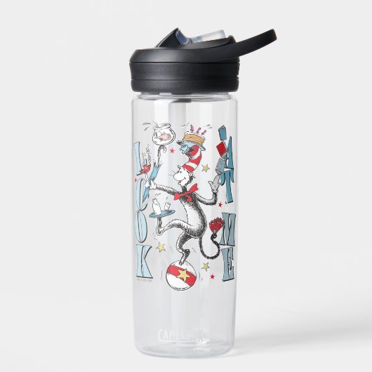 Bouteille D'eau Chat dans le Casquette | Regarde-moi (Gauche)