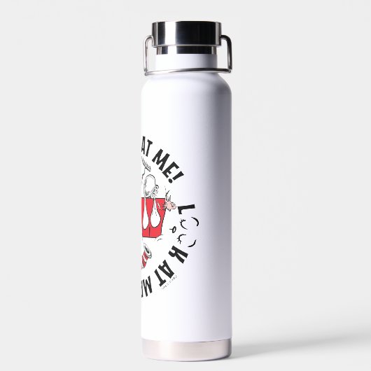 Bouteille D'eau Chat dans le Casquette | Regarde-Moi ! Regarde-Moi (Arrière)