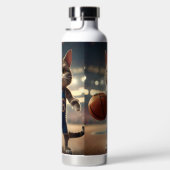 Bouteille D'eau Chat de basket-ball, (Droite)