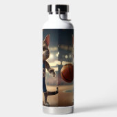 Bouteille D'eau Chat de basket-ball, (Droite)