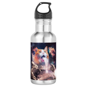 Bouteille D'eau Chat de la cascade
