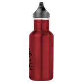Bouteille D'eau Chat de smoking (personnalisable) (Droite)