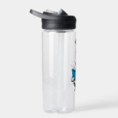 Bouteille D'eau Chat en lecture Casquette (Droite)