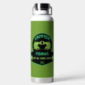 Bouteille D'eau Chat Fishing Au Gres (Plage)
