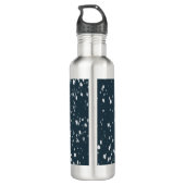 Bouteille D'eau Chat Marmalade dans la neige (Dos)