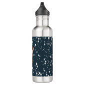 Bouteille D'eau Chat Marmalade dans la neige (Droite)